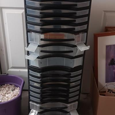 2 MULTI DRAWER ORGANIZERS