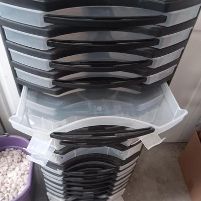 2 MULTI DRAWER ORGANIZERS