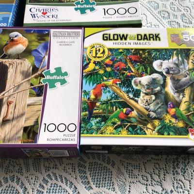 Five Puzzle Lot