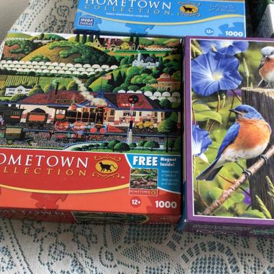 Five Puzzle Lot
