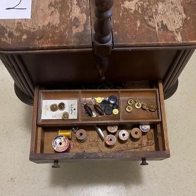 Vintage Sewing Box
