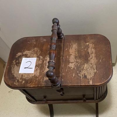Vintage Sewing Box