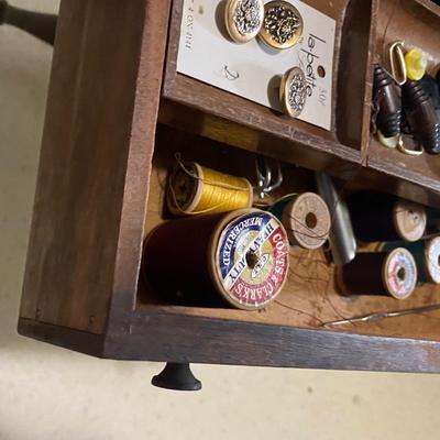 Vintage Sewing Box