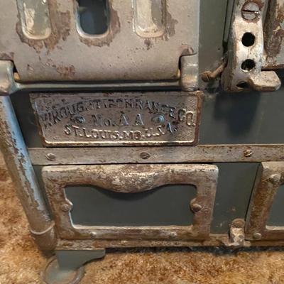 Vintage Mallable Wood or Coal Stove