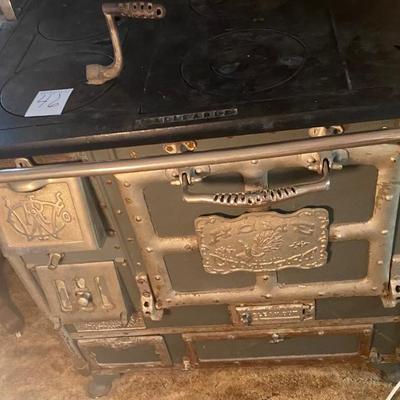 Vintage Mallable Wood or Coal Stove