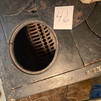 Vintage Mallable Wood or Coal Stove