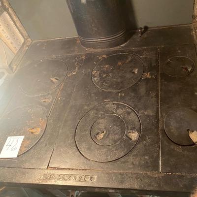 Vintage Mallable Wood or Coal Stove