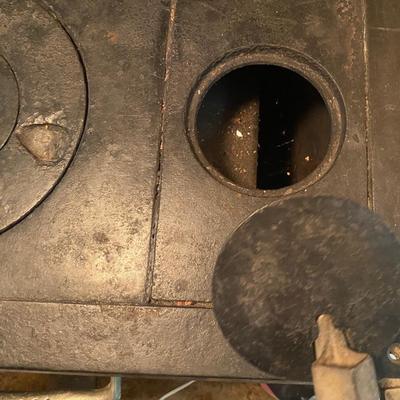 Vintage Mallable Wood or Coal Stove