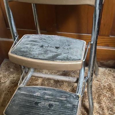 Vintage Stylaire Combination Chair and Stool