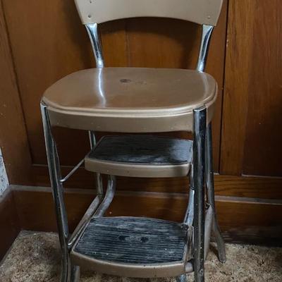 Vintage Stylaire Combination Chair and Stool