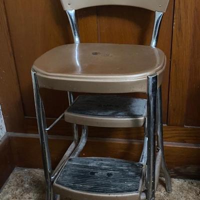 Vintage Stylaire Combination Chair and Stool