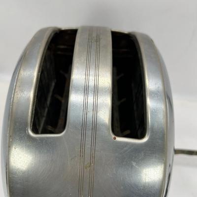 Sunbeam T-9 domed chrome etched toaster