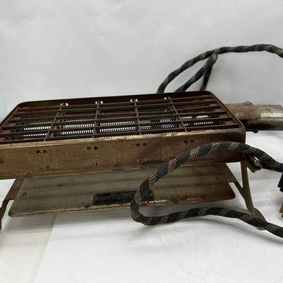 2 antique toaster 1 flat sandwich toaster for restoration