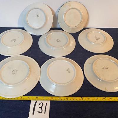 Vintage Plate Set