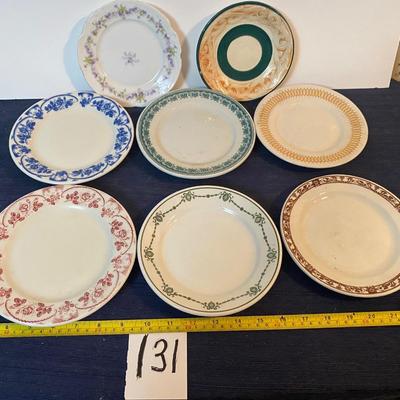 Vintage Plate Set