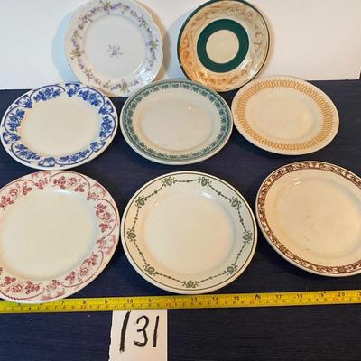 Vintage Plate Set