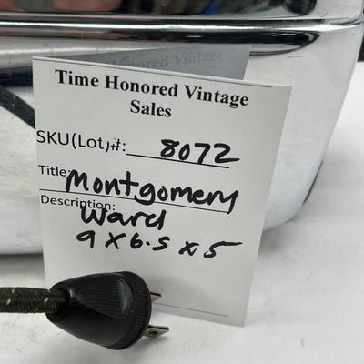 Montgomery Ward Automatic pop up Toaster