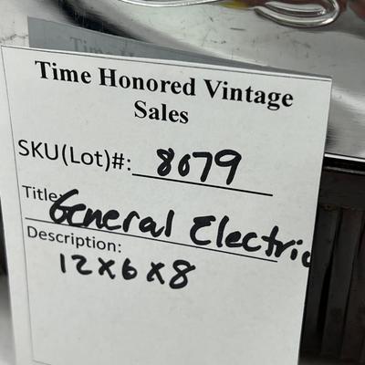 General Electric with brown bakelite
