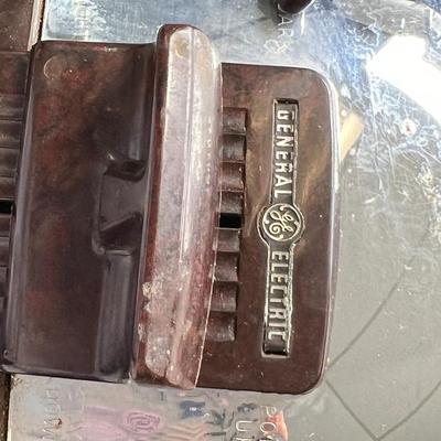 General Electric with brown bakelite