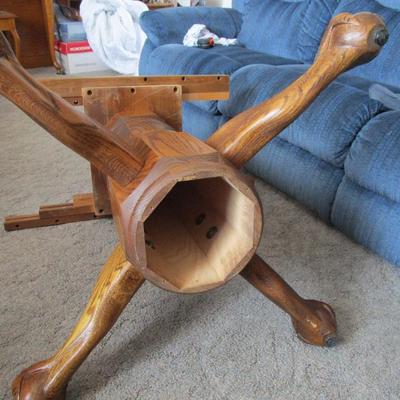 Dining Room Table - solid wood - very nice table. Will deliver- see description.