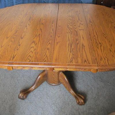 Dining Room Table - solid wood - very nice table. Will deliver- see description.