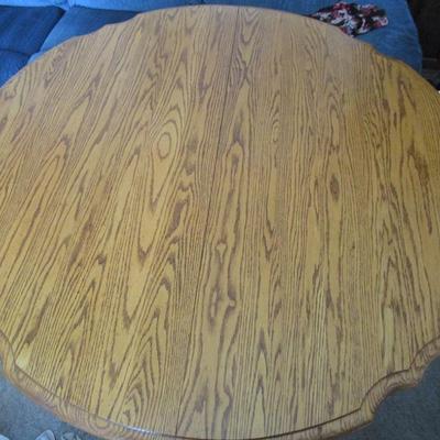 Dining Room Table - solid wood - very nice table. Will deliver- see description.