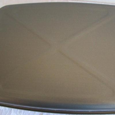 Roasting pan with rack and spring pan