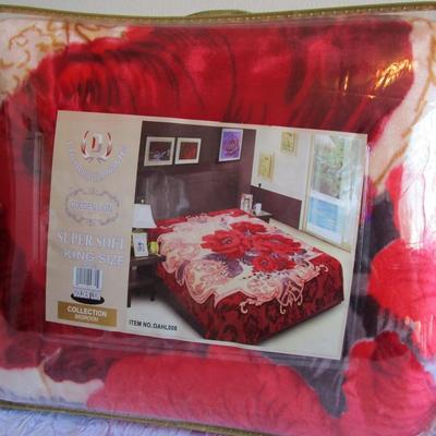 King Size blanket - new