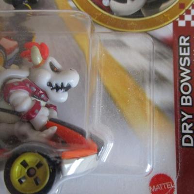 Hot Wheels Mario Kart Dry Bowser Standard Kart - new in package - collector's item