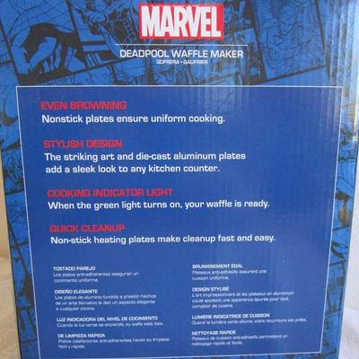 Marvel Deadpool Waffle maker. New in box