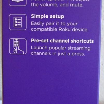 Roku voice remote TV control