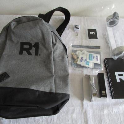 Backpack with accessories