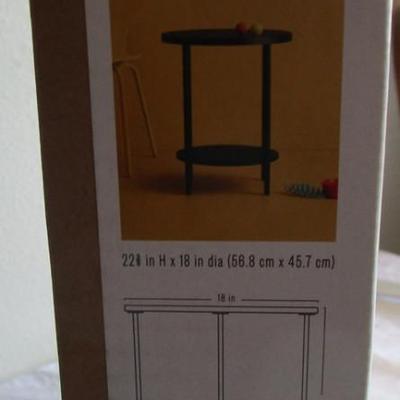 Room Essentials End Table 22.38" x 18" - new in box
