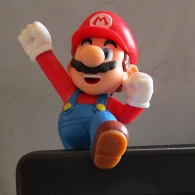 Hot Wheels Mario Kart and Mario Figurine - look new