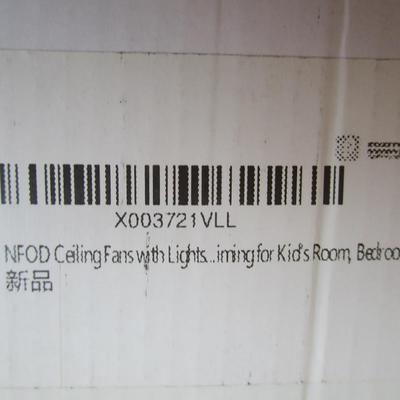 NFOD Ceiliing Fan with lights #1 - new in box