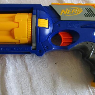Nerf Mega Bishock and Maverick REV-6