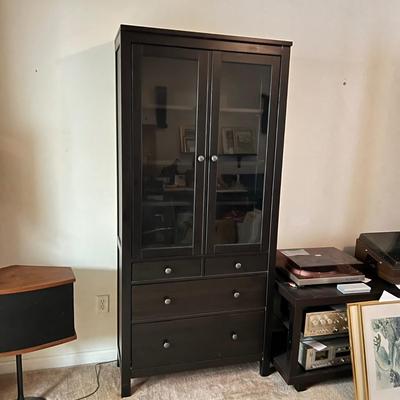 Glass Door Tall Cabinet (P-RG)