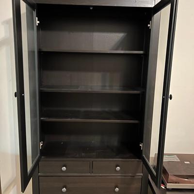 Glass Door Tall Cabinet (P-RG)