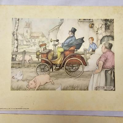 Seven Anton Pieck Prints (BS-JS)