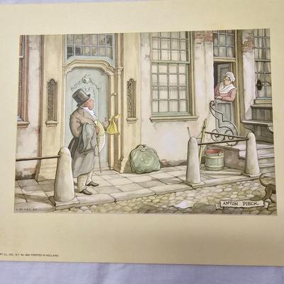 Seven Anton Pieck Prints (BS-JS)