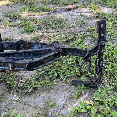 Vtg. Farm Equipment/Lawn Art