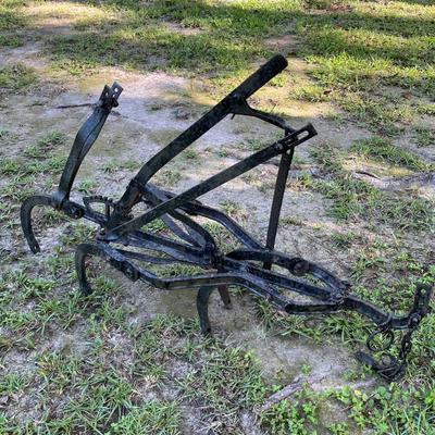 Vtg. Farm Equipment/Lawn Art