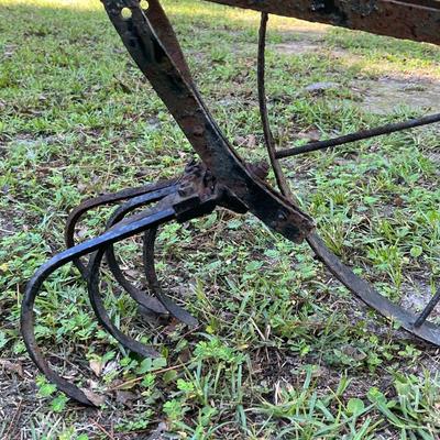 Vtg. Farm Equipment/Lawn Art