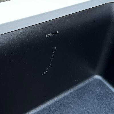 KOHLER ~ Neoroc Black Double Sink