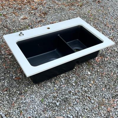 KOHLER ~ Neoroc Black Double Sink