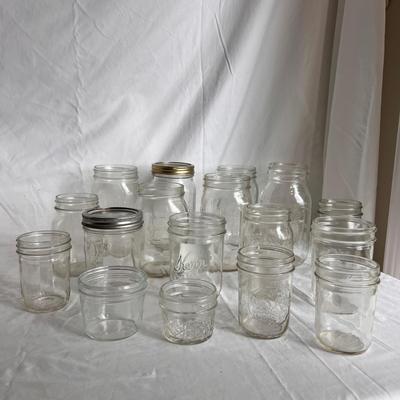 Canning Supplies and Box of Mason Jars (K-DZ)