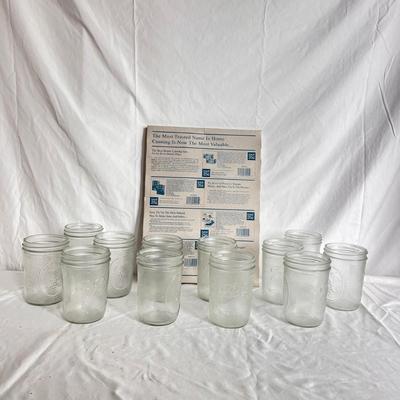 Canning Supplies and Box of Mason Jars (K-DZ)