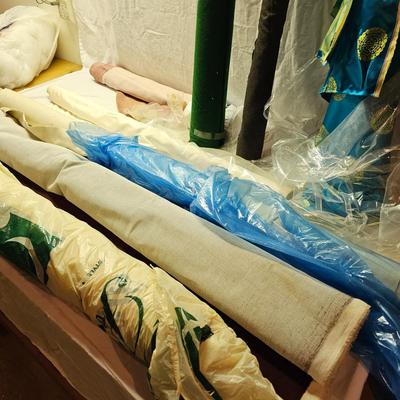 Bolts of Upholstery Fabric, Cotton, Felt & More (BS-JS)