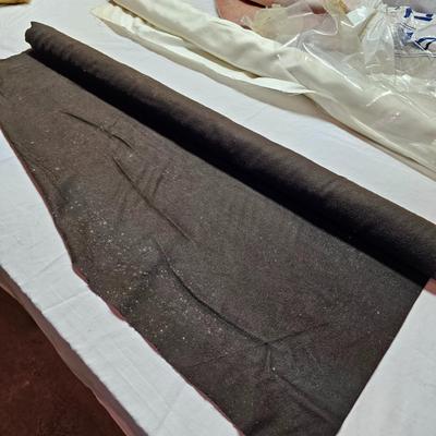 Bolts of Upholstery Fabric, Cotton, Felt & More (BS-JS)