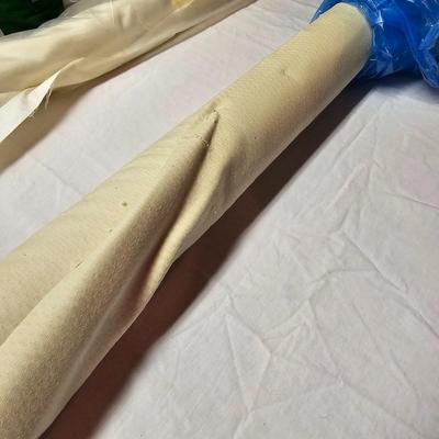 Bolts of Upholstery Fabric, Cotton, Felt & More (BS-JS)